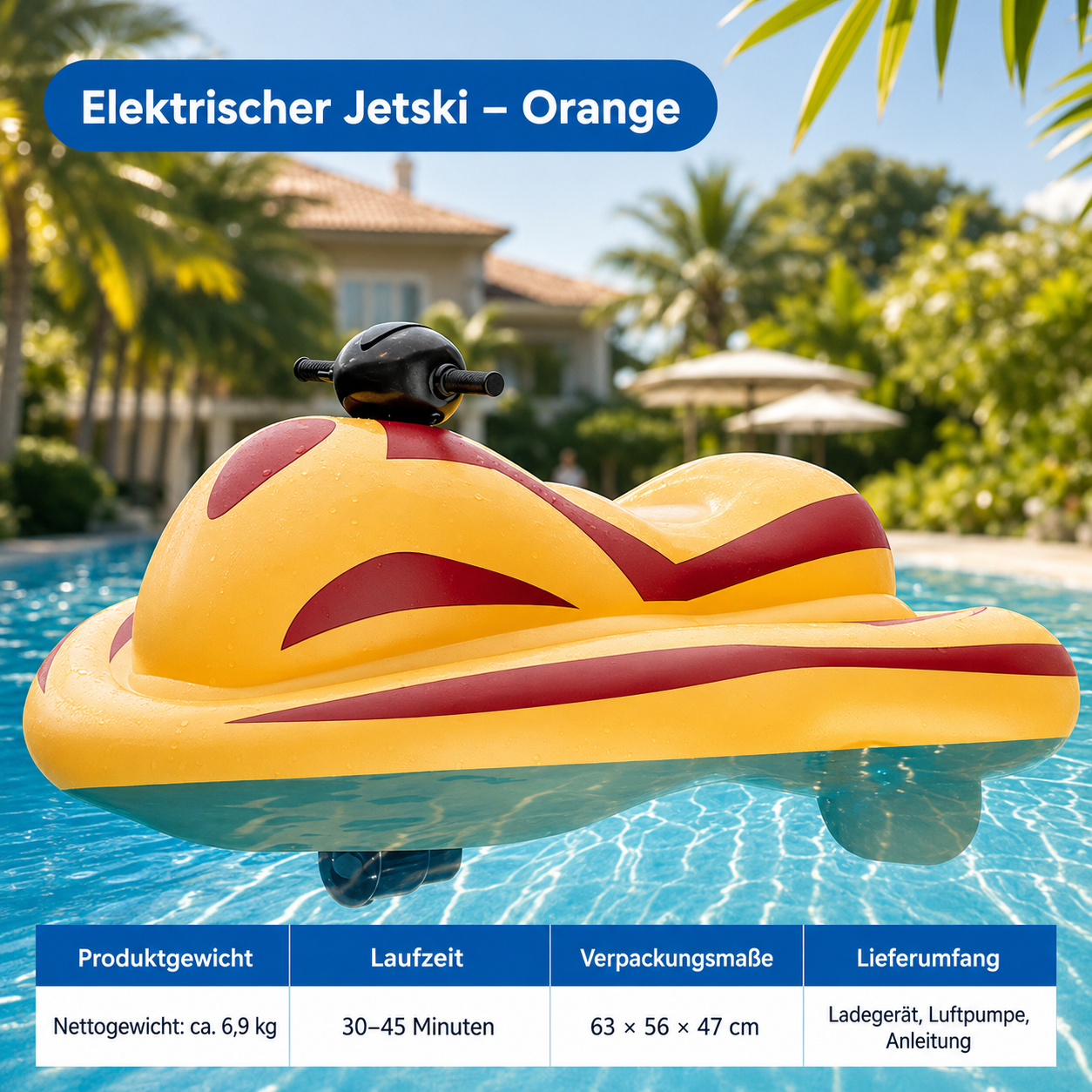 Waveora™ Elektrisches Wasserjetski