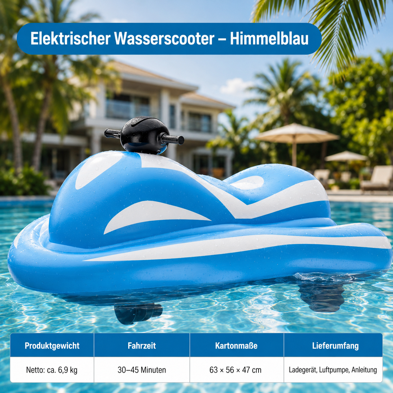 Waveora™ Elektrisches Wasserjetski