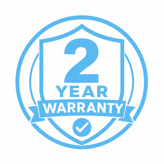 2-YEAR WARRANTY
