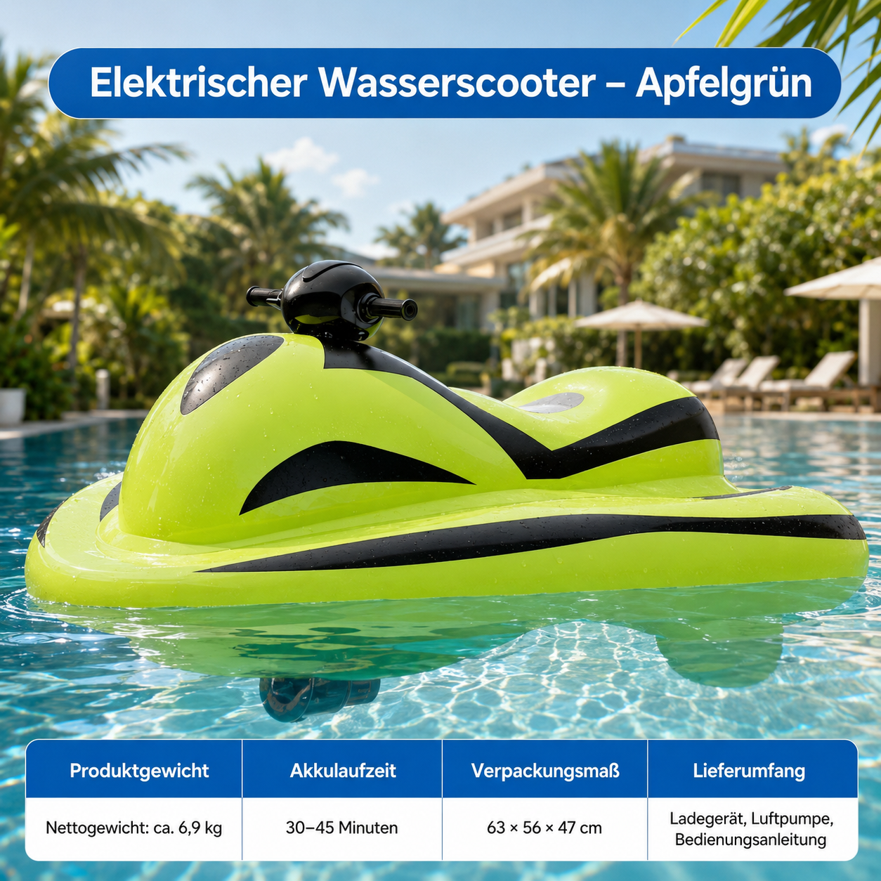 Waveora™ Elektrisches Wasserjetski